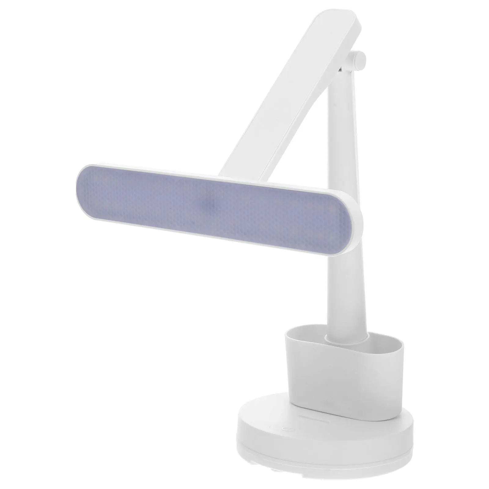 1 set 1 Set Led Desk Lamp Touch Control Dimmable Modern Aesthetic Table Light For Study Small Reading Lamp With Pen Holder