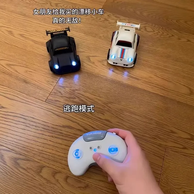 New Remote Control Car Desktop Mini Smart Sensor Follow Car Drift Stress Relief Electric Toy Car Birthday Gift