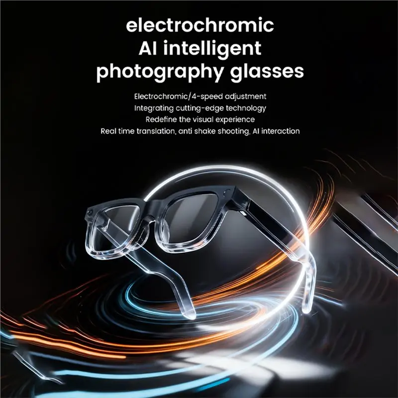 Well Made-Touch Control Smart Glasses 2026 HD Photo Video Recording Openai Translation Bluetooth Music Call Photochromic Lenses