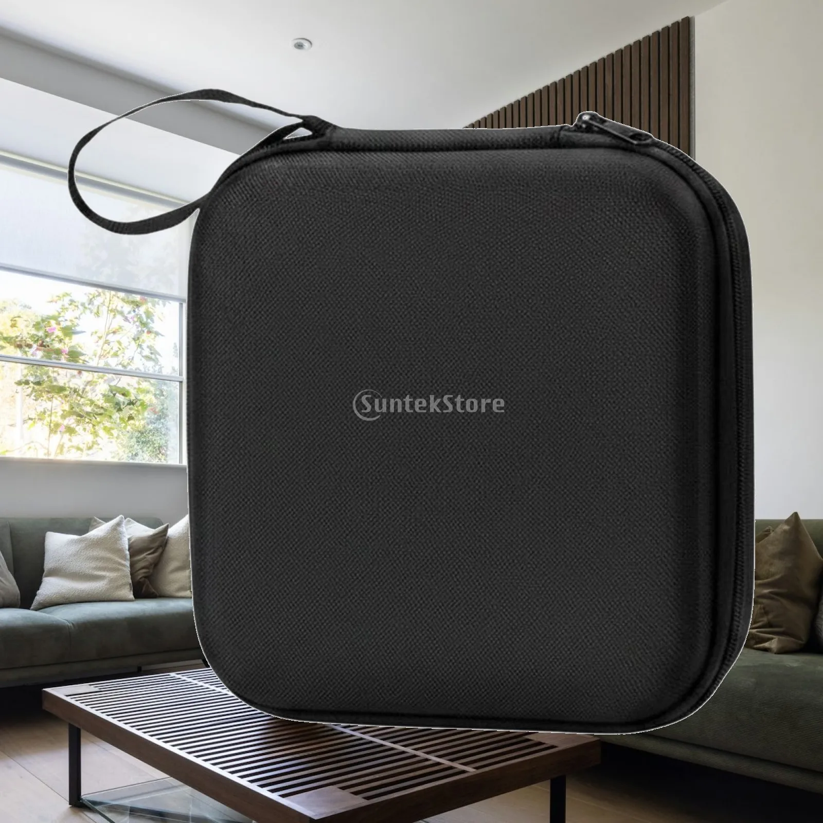 Rubber Lift Support Cushion Storage Bag EVA Material Lift Support Cushion Carrying Case Zipper Closure Car Accessory for Garage,