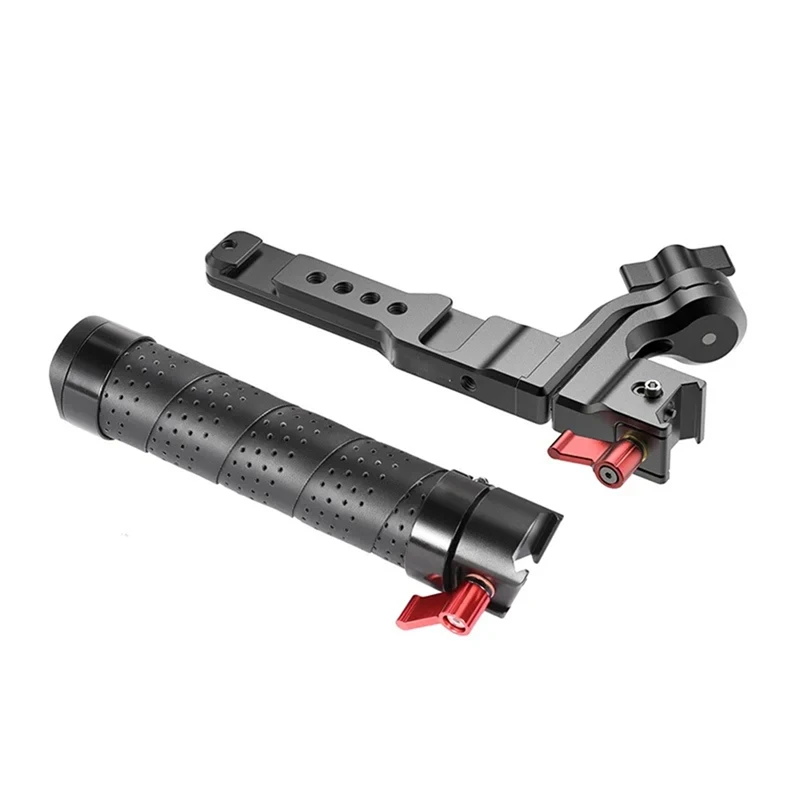 Retail Gimbal Stabilizer Handle Foldable Grip Extension Holder Cold Boots 1/4 Port For DJI Ronin RS 2 /RSC 2 /RS 3 /RS 3 Pro