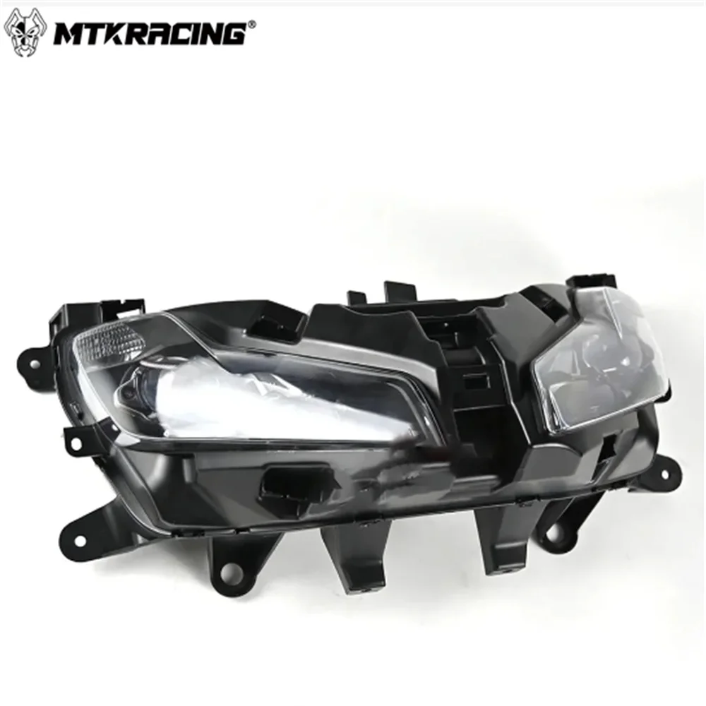MTKRACING لياماها TMAX 560 2022-2024 أضواء الدراجة النارية مصابيح أمامية مقاومة للماء أضواء أمامية #3
