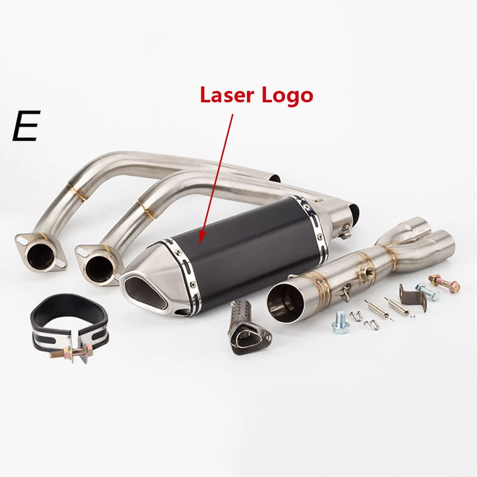 MT07 exhaust Motorcycle Exhaust full system  For YAMAHA MT-07 FZ-07 2014 - 2023 TRACER 7/GT 2020-2023 TRACER 700/GT 2016-2019