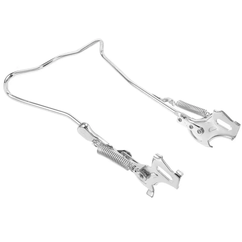 

Bike Kickstand for Adult Bicycle Metal Wear-Resistant Foot Stand Replacement Adjustable for Quick Release Tire