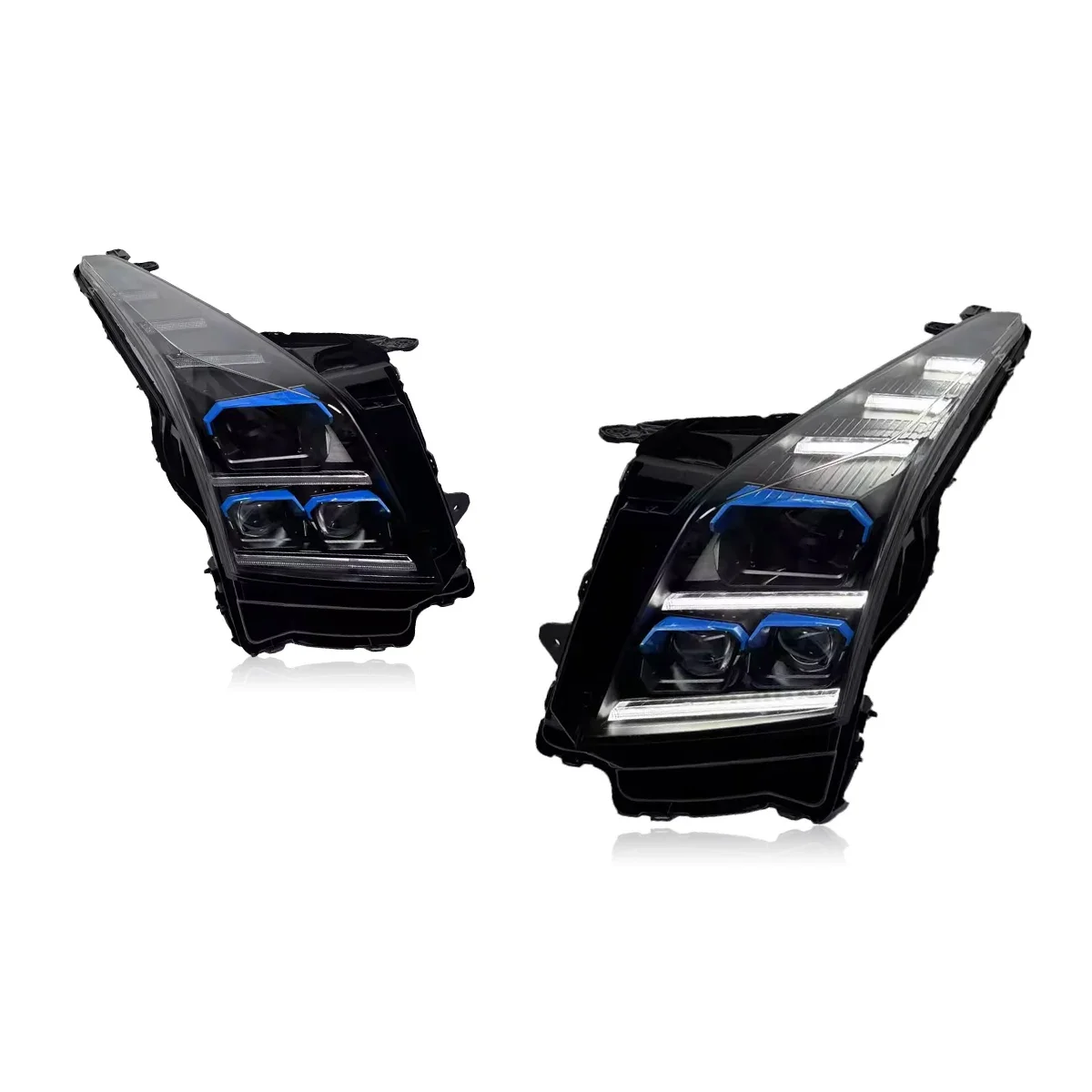 

Фара для Cadillac ATS, 2014-2018 фар, DRL, указатель поворота, дальний свет, проектор «ангельский глаз», автоаксессуары