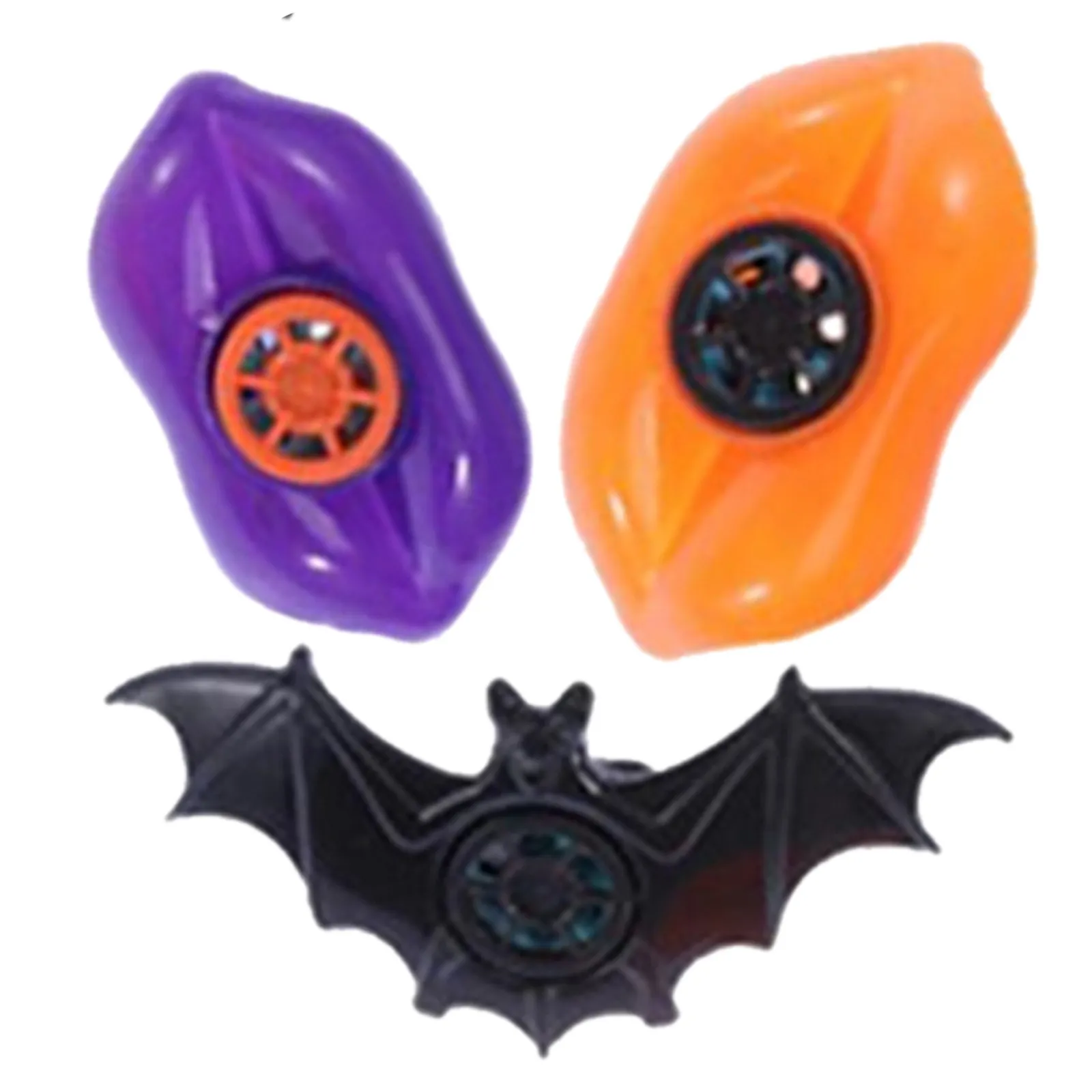 3 PCS Children Whistle Musical Instruments Toy Kids Halloween Toys for Colorful Whistles Funny