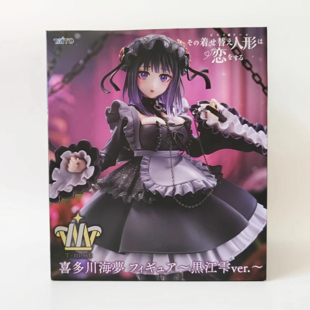 Em estoque taito original genuíno anime sono bisque boneca wa koi o suru t-mais kitagawa marin kuroe shizuku 29cm modelo figuras de brinquedo
