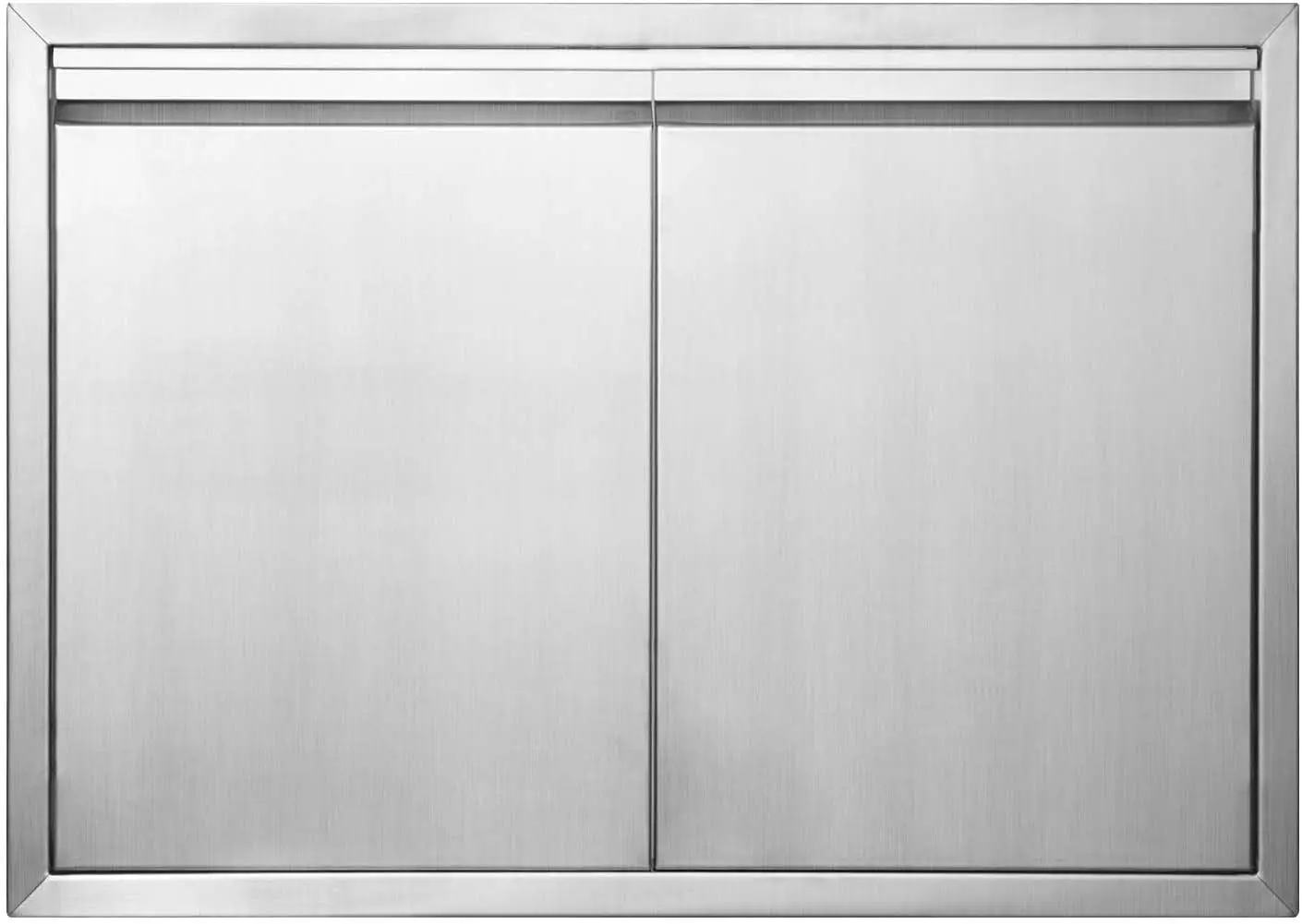 

31"W x 24"H Stainless Steel Outdoor Kitchen Access Door with Recessed Handle, Easy Installation