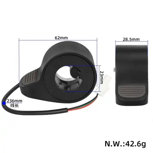 Imagen 2 del producto Acelerador de pulgar Original para patinete eléctrico Xiaomi Elite KickScooter, piezas de Control de velocidad del pulgar