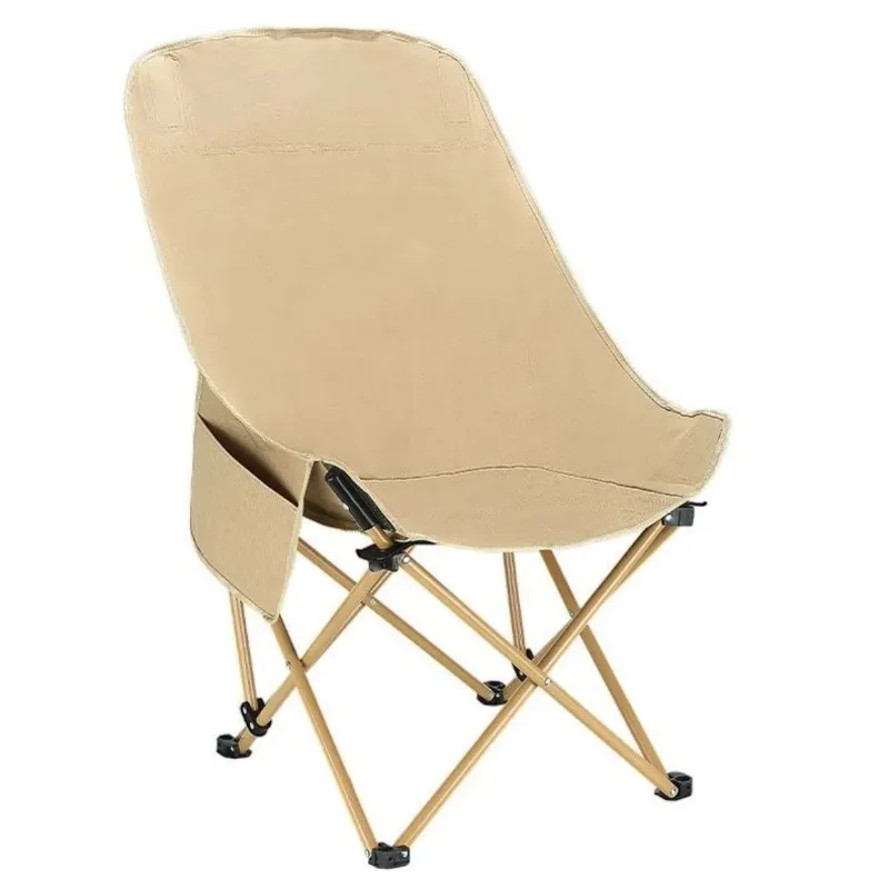 Moon chair is simple and lightweight, thickened and bold, portable picnic camping  camping essential supplies, folding chair