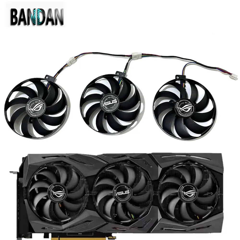 НОВЫЙ охлаждающий вентилятор графического процессора RTX 2080 RX5700 XT 88 мм T129215SU для видеокарты ASUS ROG STRIX RTX 2080 2070S 2080TI 2080S RX 5600 5700 XT НОВЫЙ охлаждающий вентилятор графического процессора RTX 2080 RX5700 XT 88 мм T129215SU для видеокарты ASUS ROG STRIX RTX 2080 2070S 2080TI 2080S RX 5600 5700 XT