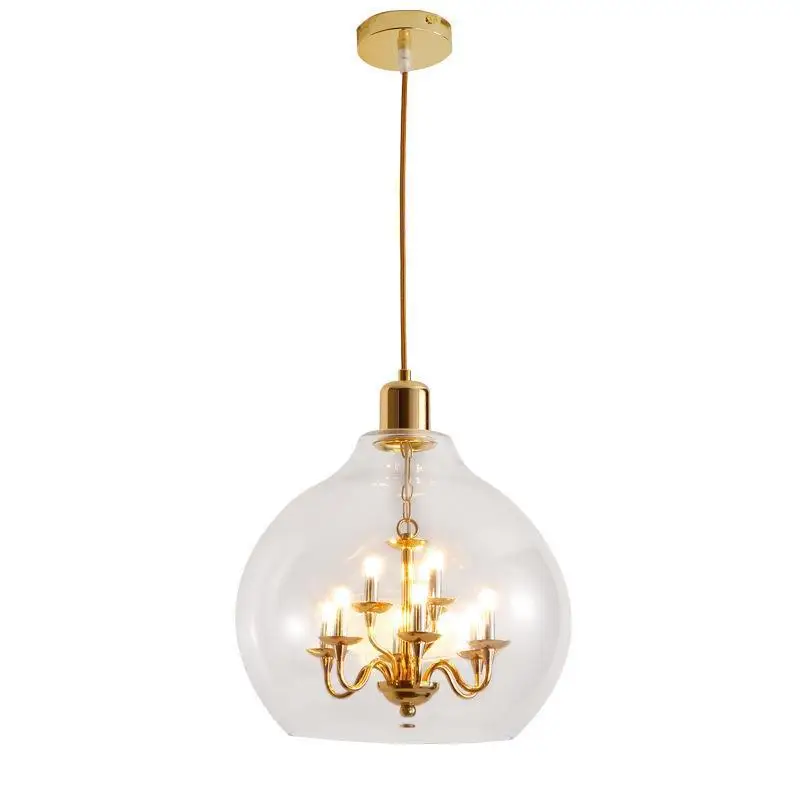 

Modern minimalist personality creative living room bedroom bedside dining table study model room retro small candlestick glass