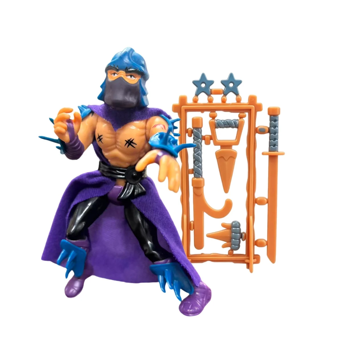 TMNT Teenage Mutant Ninja Turtles Splinter Basic Super Shredder Actionfigur mit beweglichen Gelenken, Tischdeko, Spielzeug, Geburtstagsgeschenk