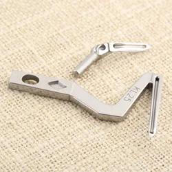 2Pcs Industrial Sewing Machine Looper - Lower Looper KL25 and Upper Looper LP26 for Silver Arrow 737 747 Overlock Sewing Machine