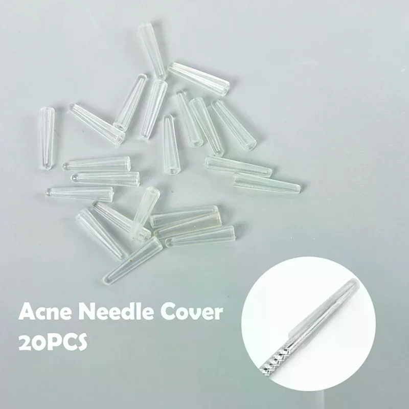 /ACR/Needle Protector Nail Clipper Cover Protective Cover For Nail Cuticle Scissors Manicure Pedicure Tool Dead Skin Cap 20Pcs