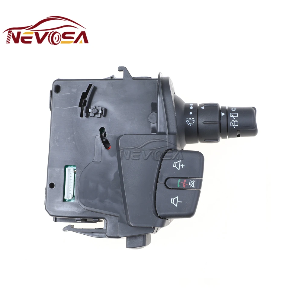 NEVOSA For Renault Clio mk3 3 III 2005-2010 MODUS KANGOO Radio Wipers Combination Switch 8201590631 8201359195