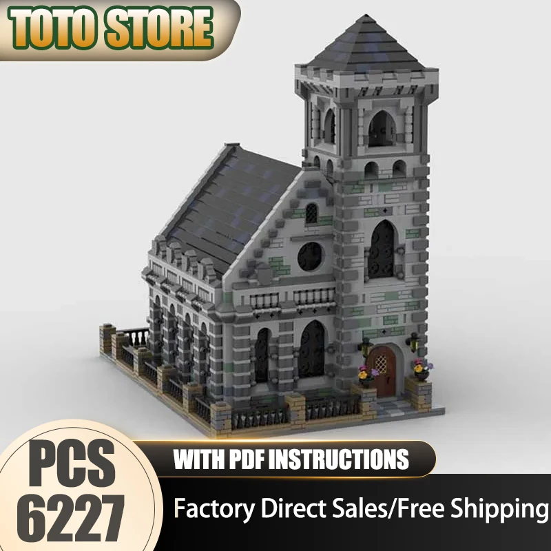 

Строительные блоки Moc, модель старого чаша, технологические кирпичи, сборка «сделай сам», праздничное замывание, средневековая модель замка, набор игрушек, подарки