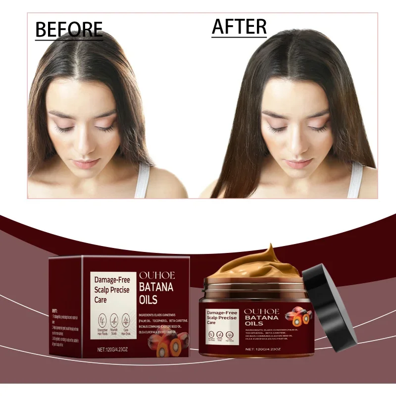 

Маска для волос с маслом батаны - глубокое увлажнение, питание, восстановление сухих и пушащихся кончиков, восстановление блеска, придает волосам гладкость и сияние