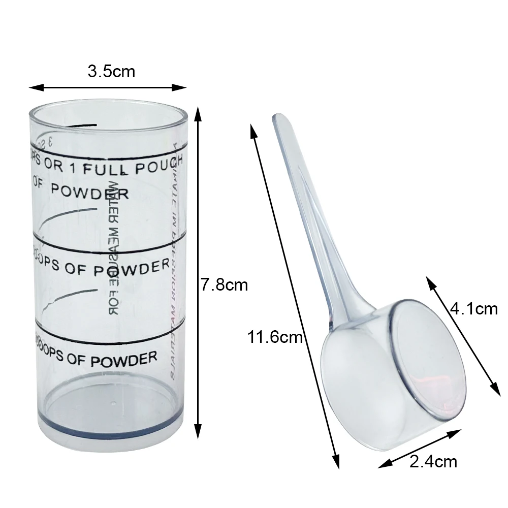 

5 комплектов, стоматологическая ложка для альгината, мерные чашки для смешивания, оттискный материал, инструменты для смешивания порошка, стоматологическая лаборатория, геодезический миксер, инструменты