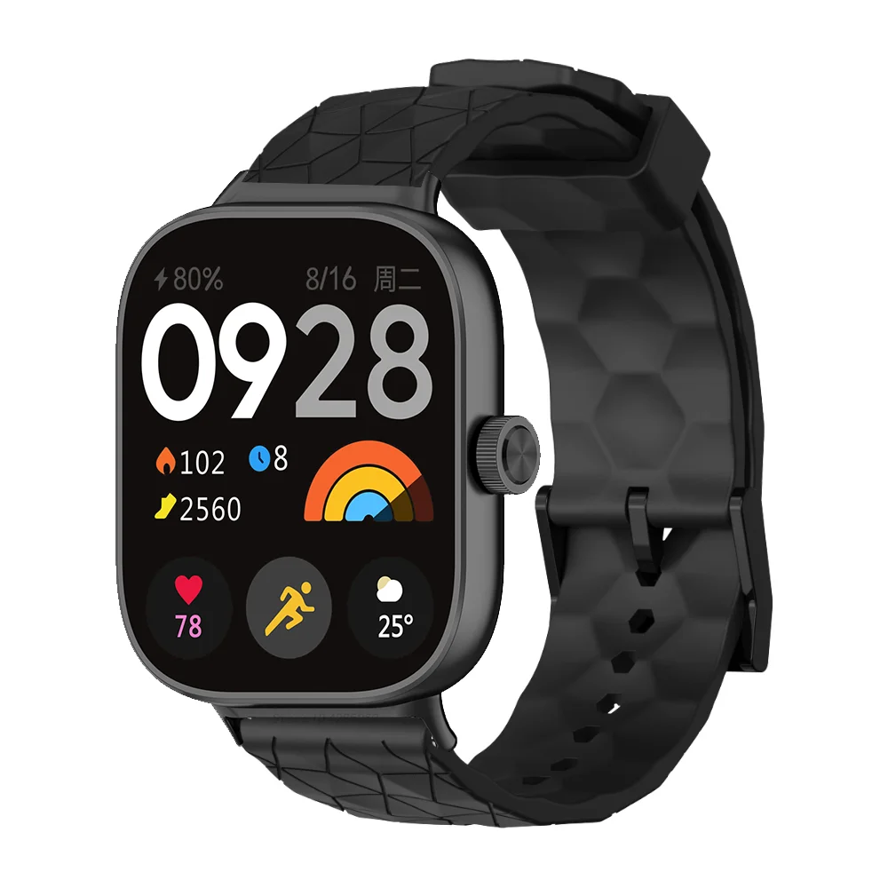 Silicone Strap for Redmi Watch 4 Smart Watch Sports Band Bracelet for Xiaomi Mi Band 8 Pro Watchband Correa Accessories