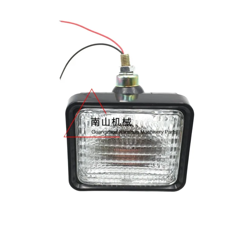 

For Shensteel 60-8 large arm light Komatsu PC56-7 cab ceiling light H3 bulb 12V working headlight excavator