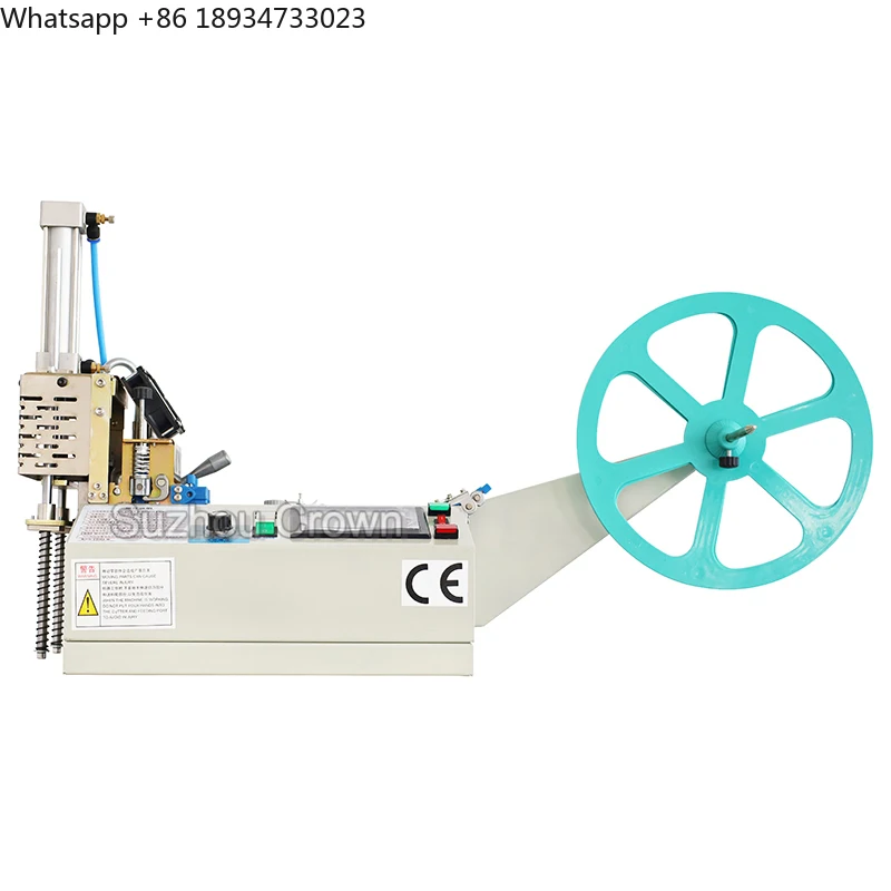 Automatic Hot and Cold Cutting Machine with Stacking /small Nylon Rope Cutting Stacking Machine