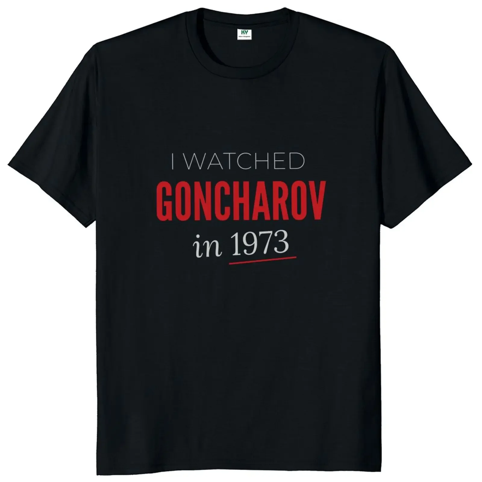 T-shirt manches courtes unisexe Goncharov, vêtement décontracté en coton, film fictif, mèmes Pop Y2k