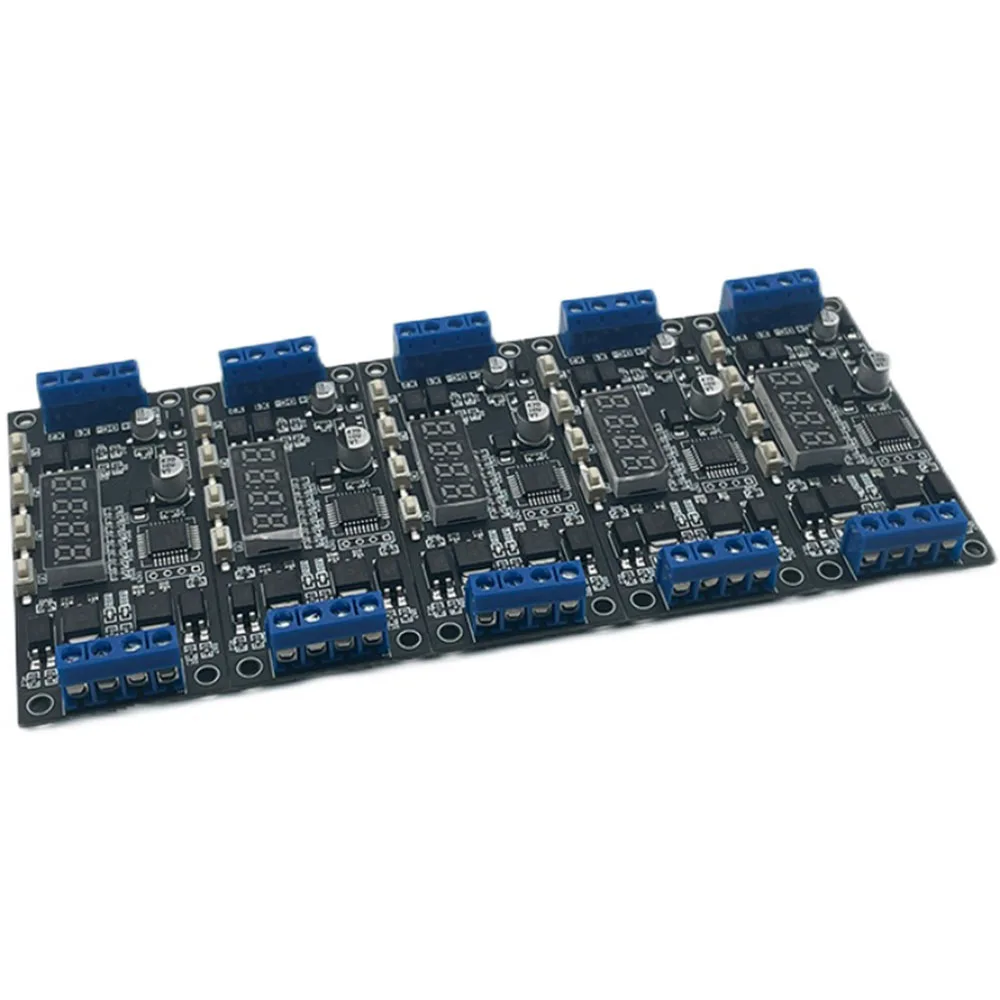 Taidacent DC 12V 24V Dual Mosfet Timer Module Led Delay Relay Trigger Cycle Timer On Off Delay Timer Switch Board