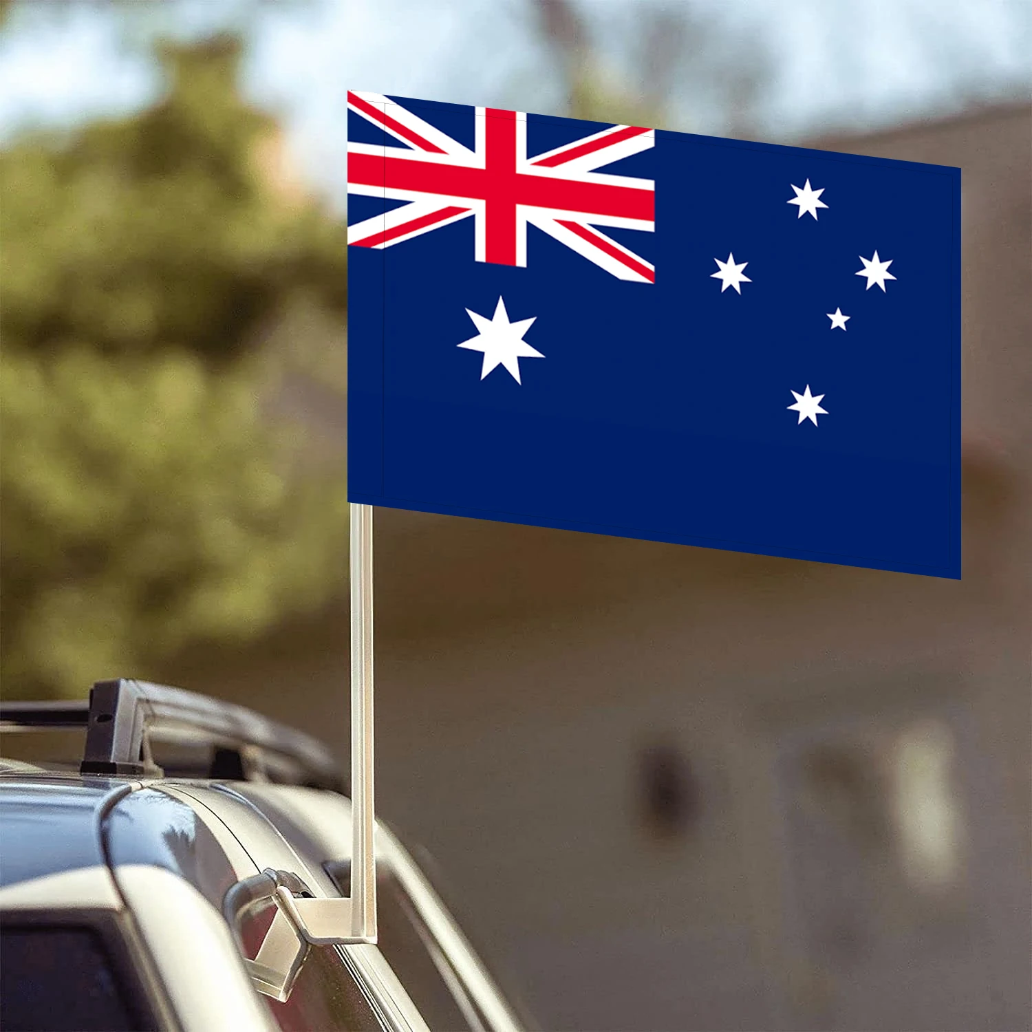 Flagnshow 100% Polyester 30*45cm Australia Car Flags