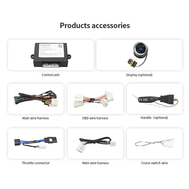 EASYGUARD Cruise Control System For Suzuki Swift/ Alto /Vitara/ Dzire Speed Control System Car Speed Limiter