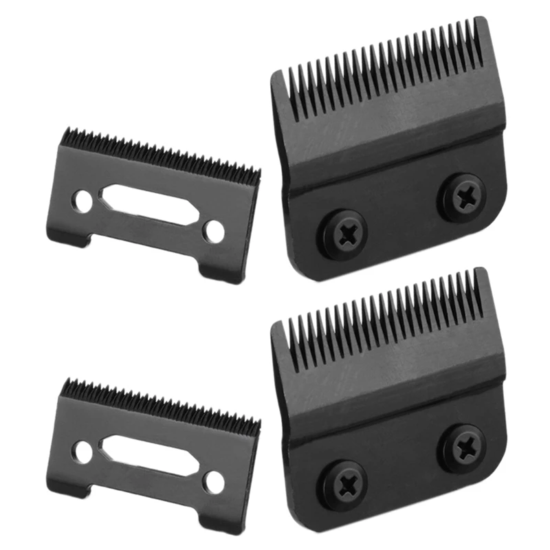 2 Set Replacement Movable Blade Steel Accessories For Wahl Clipper Blade Professional Hair Clipper Blade Carton