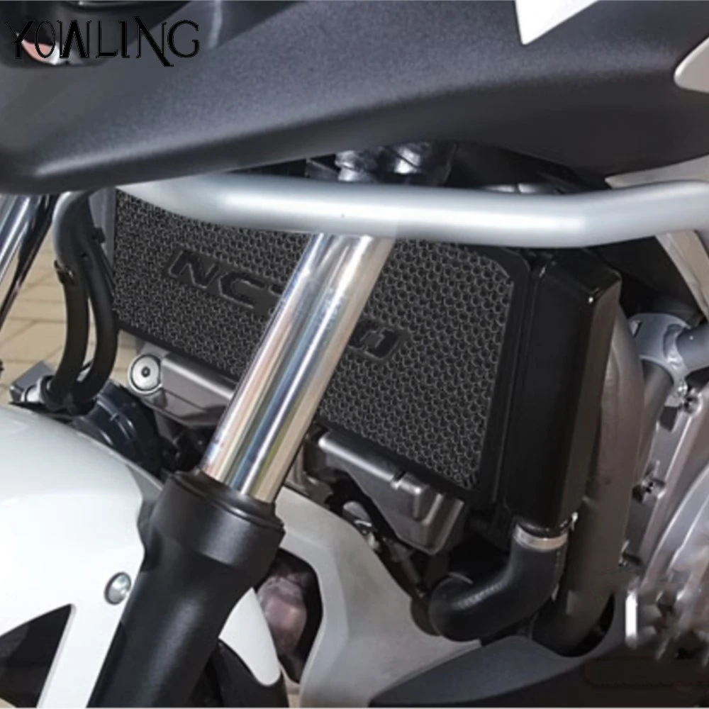 FOR HONDA NC700 S X 2012-2019 2018 2017 Motorcycle Radiator Guard Tank Grille Shield Engine Cooler Bezel Protector Mesh Cover
