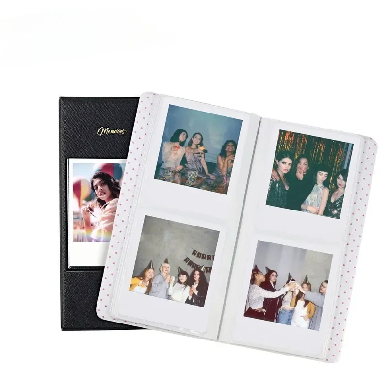 FOR Card Instant Camera Photo Album 64 Pockets Stamp Collection Book for 600/Fujifilm Instax W210/W300