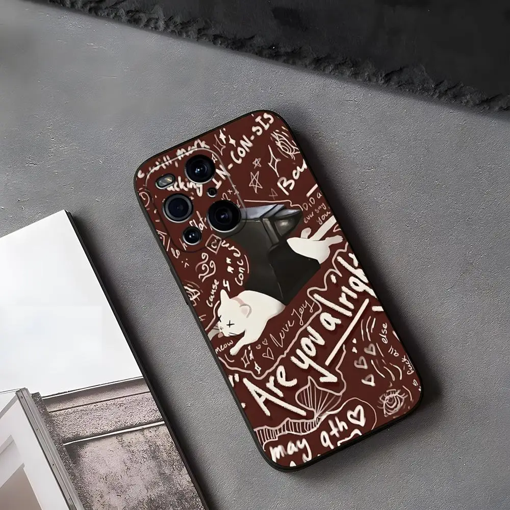 Cartoon Lovejoy Band Phone Case For OPPO Reno 6 Pro 8 7 X5 A74 A57 A54 A55 Find X3 Neo One Pro Plus 8 11 6 9 7 Cover