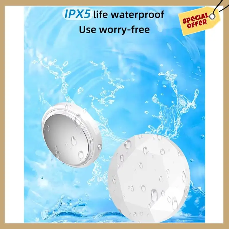 Bluetooth GPS Airtag Tracker Умная работа для Find My Global Network Key Finder Air Tag с чехлом для IOS для сумок-WMAN