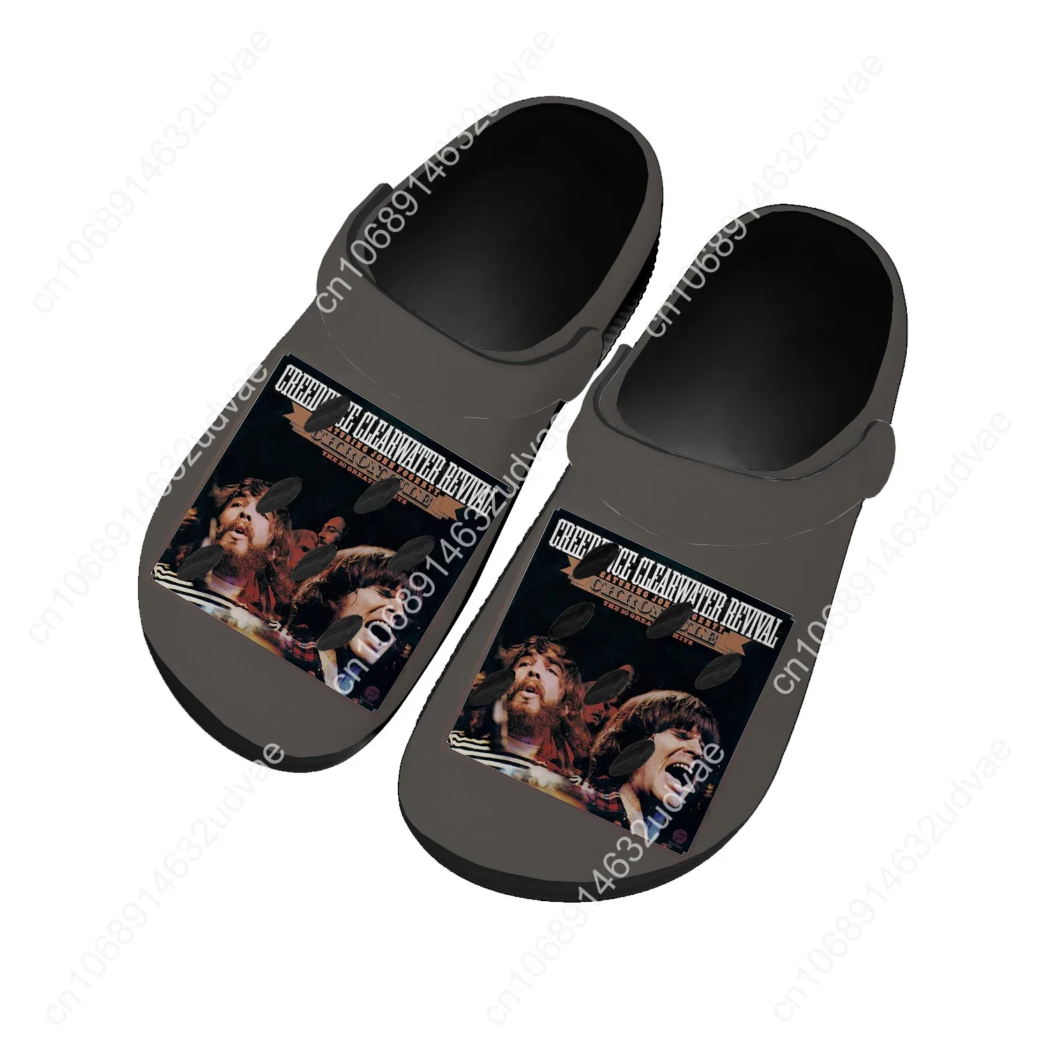 Creedence كليرووتر إحياء الصنادل النساء المراهقات المنزل موضة حذاء الماء حديقة تنفس الراحة ثقب الشاطئ النعال