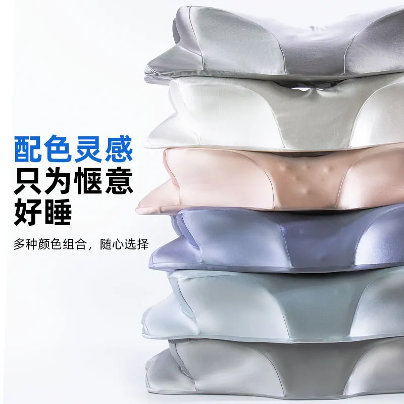 Memory Cotton Butterfly Pillow Deep Sleep Neck Pillow Side Sleep Adult  Zero Pressure Cervical Spine Pillow Help Sleep