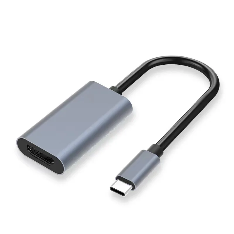 Adaptador de exibição USB C para 4K HD Thunderbolt3 Tipo-C para HDTV Conversor Espelho e Monitor Estendido para Phone15 MacbookPro Laptop