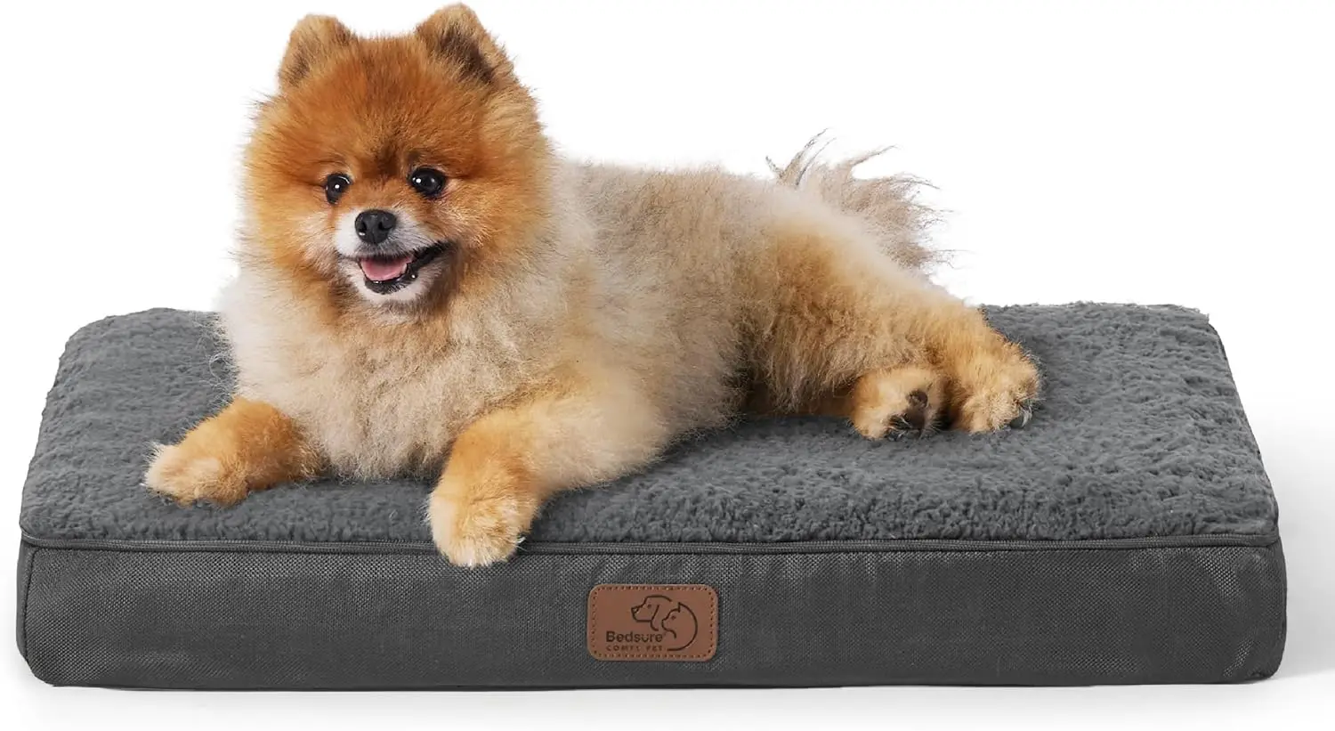 

Dog Bed For Small Dogs - Orthopedic Waterproof Puppy Beds With Removable Washable Cover, Egg Crate Foam Pet Mat, Suitable For