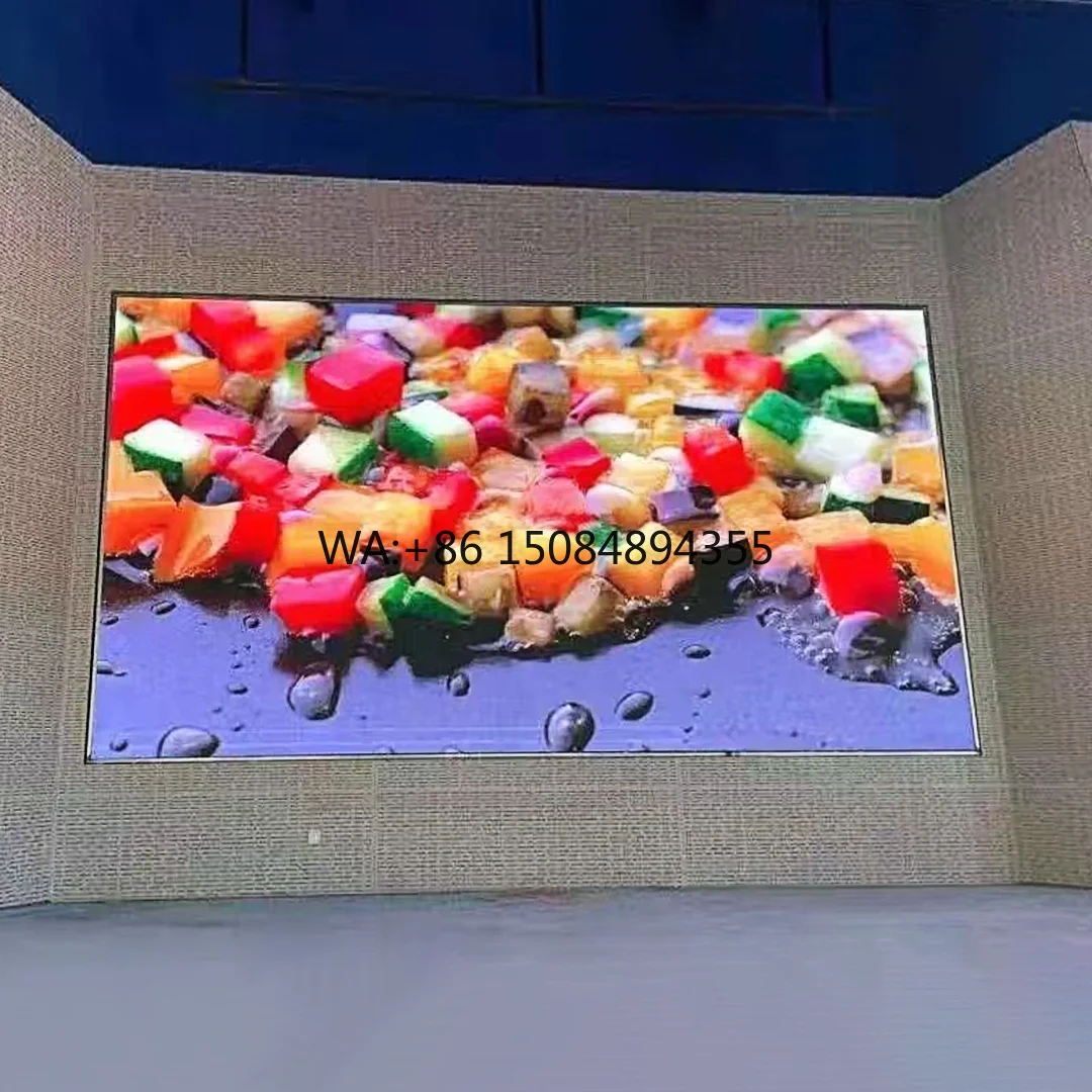 

Hot-selling 4K HD P2 Indoor LED Advertising Display-Seamless Wall Mounted Full Color Background for Wedding & Banquet