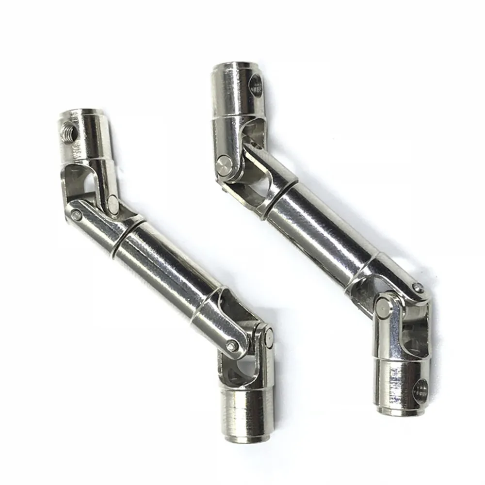 

1X 12 LED Steering Brake Simulation Flash Light For 1/10 Scale Models & 2PC Upgrade Metal Driving Shaft For WPL Henglong