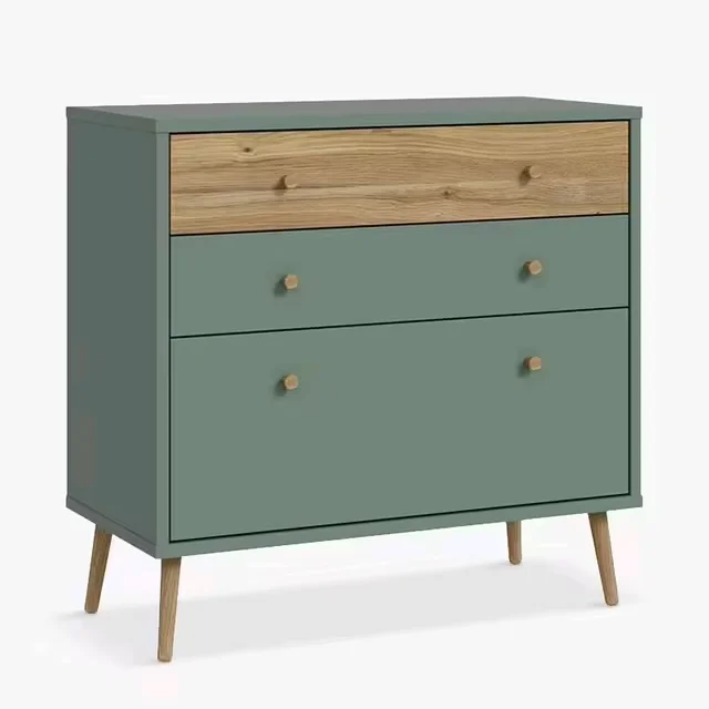 

！@Combohome Wholesale Custom Eco-Friendly Modern Wood Cabinet 3-Drawer Dresser for Living Room Bedroom Home Office Apartment