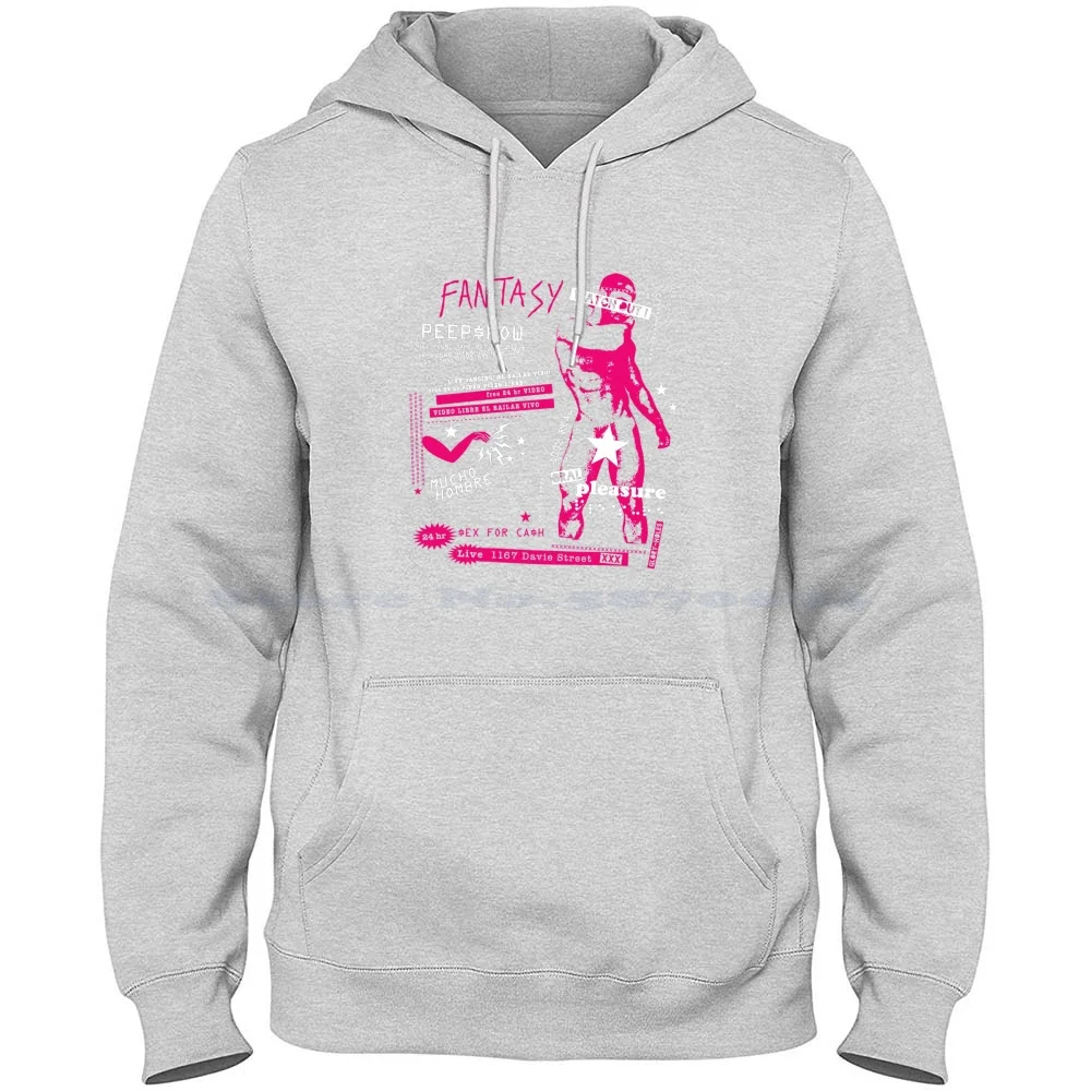 Camiseta de algodón puro con capucha, camisa Punk Gay Queer, Fanta $ Y Peep $ How 100%