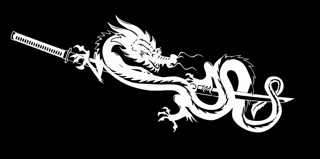 China dragon warrior logo Weiwu Car Sticker Car Motorcycle modeling waterproof JDM Vinyl Decal diesel car can be used - view 4