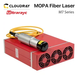 Ultrarayc Série M7 Fonte Laser, JPT Fibra MOPA Fonte Laser de Fibra de Metal Cor Marcação, 20W, 30W, 60W, 80W, 1064nm