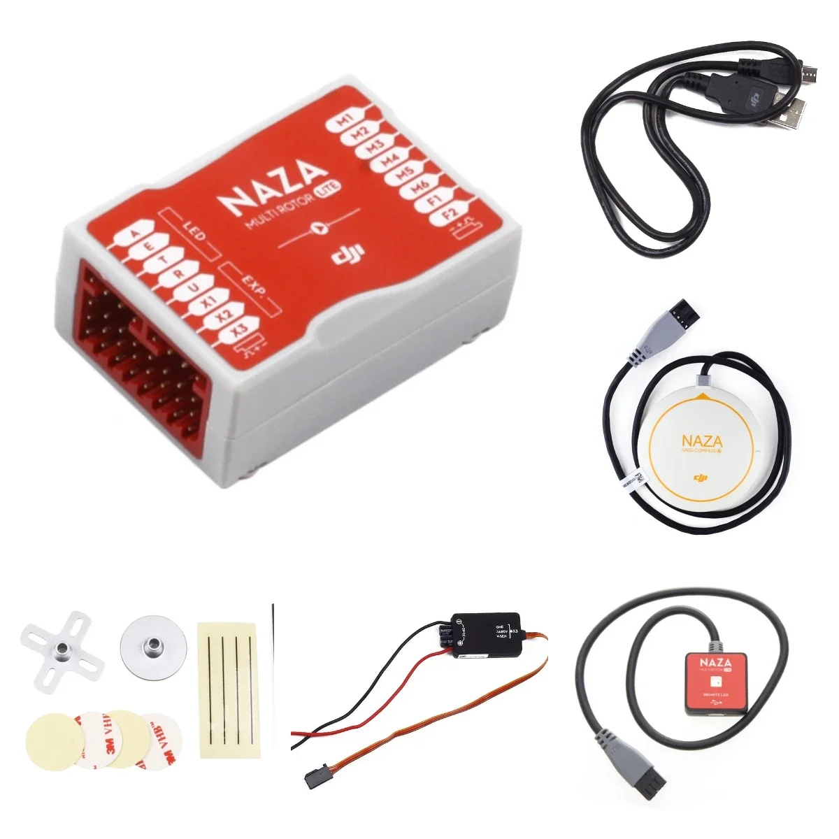 Naza M Lite Flight Controller per Naza-M con GPS Multi-rotor Fly Control Combo per RC FPV Drone Quadcopter originale