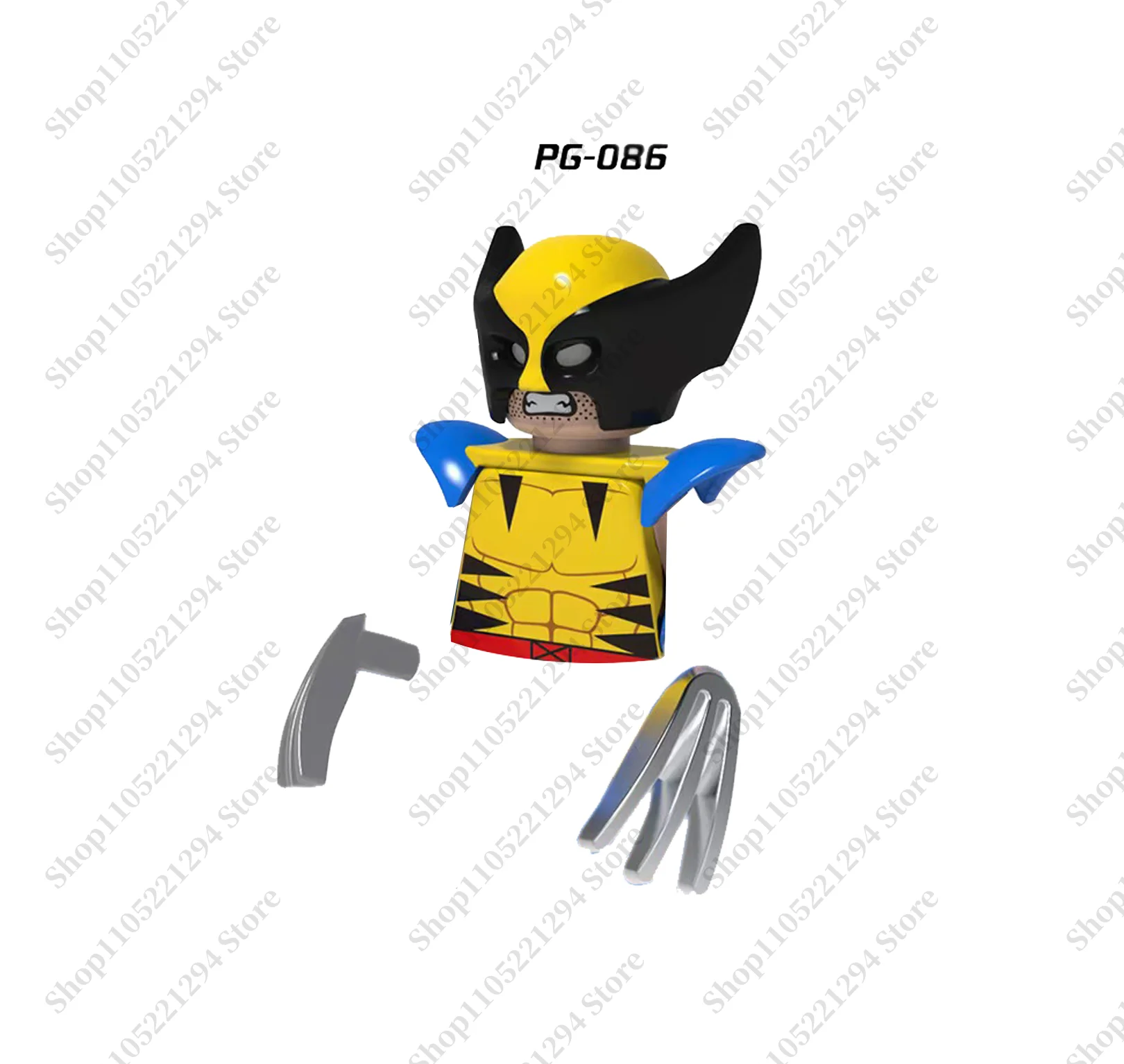 Marvel Bausteine Spielzeug MINI Brick Toys Captain America Black Panther Wanda Maximoff Zusammenbaubare Puppen Spielzeug Urlaubsgeschenke
