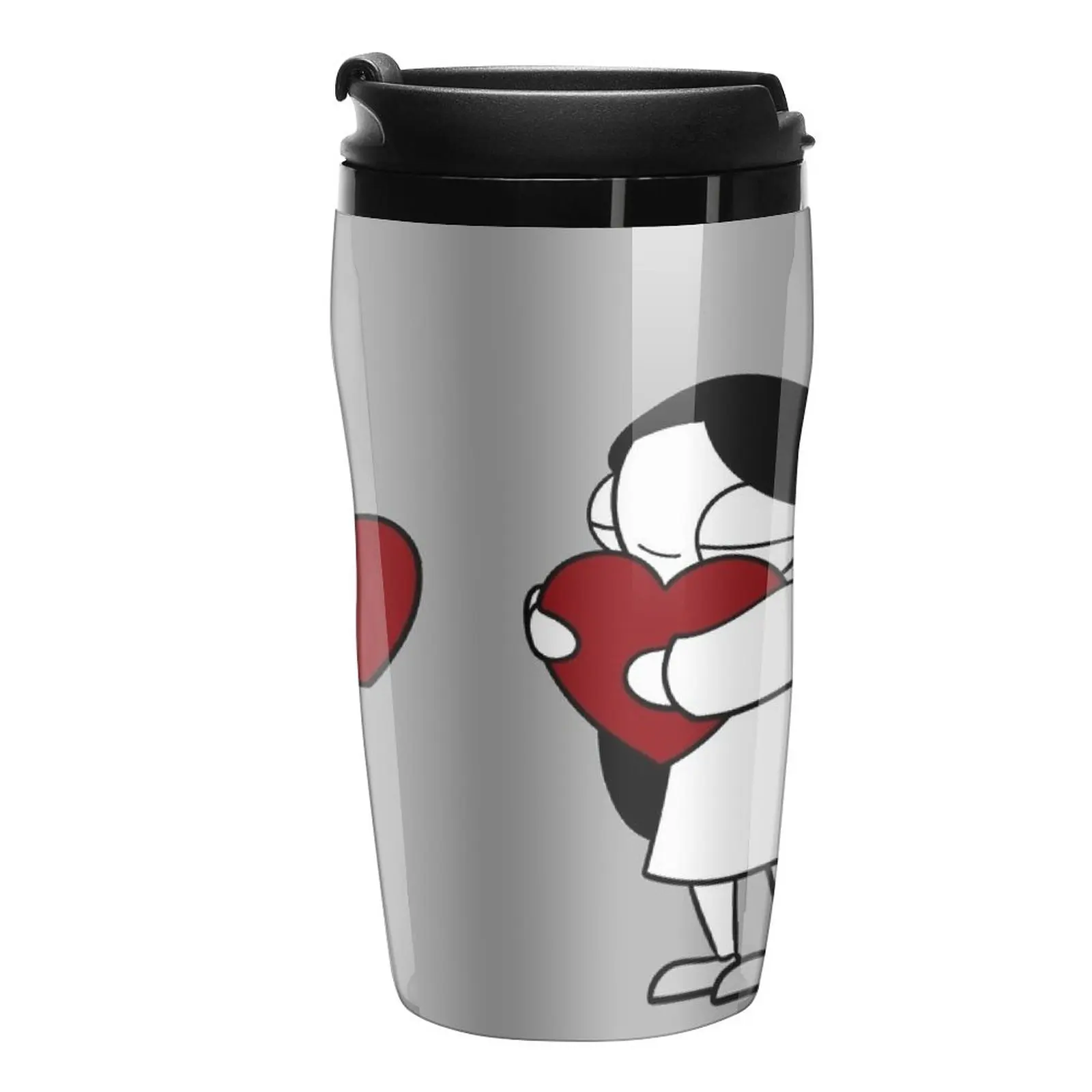 

New Catana Hearts Travel Coffee Mug Cup Coffe Luxury Coffee Cups