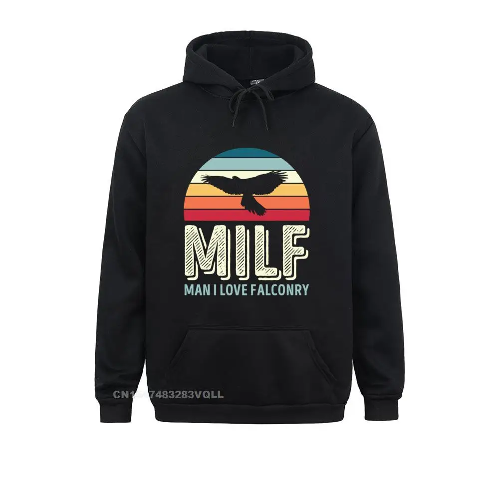 

Milf Man I Love Falconry Sweatshirts Autumn Hoodies Long Sleeve Oversized Printed On Sportswears Customized Student