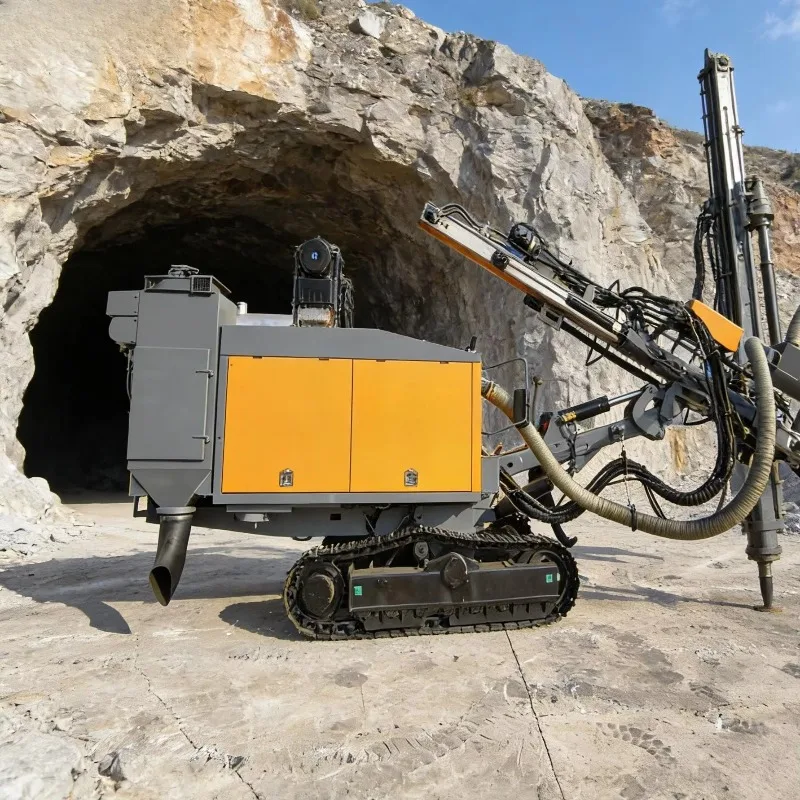 Full Hydraulic Borehole Drilling Rig Portable Geological Core Exploration Water Well Equipment Machine
